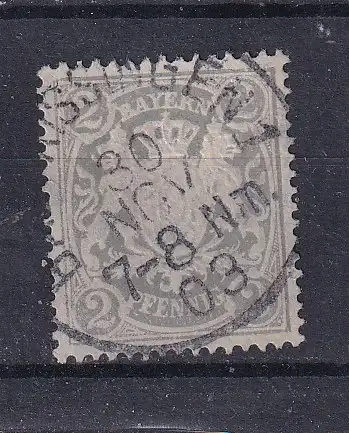 Altdeutschland Bayern  Nr 65 Gestempelt (Posten)