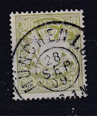 Altdeutschland Bayern  Nr 65 Gestempelt (Posten)