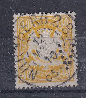 Altdeutschland Bayern  Nr 67 Gestempelt (Posten)