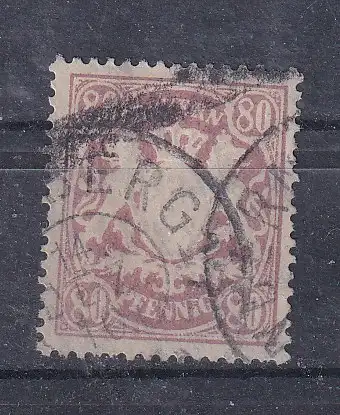 Altdeutschland Bayern  Nr 68 Gestempelt (Posten)