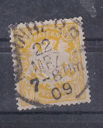 Altdeutschland Bayern  Nr 67 Gestempelt (Posten)