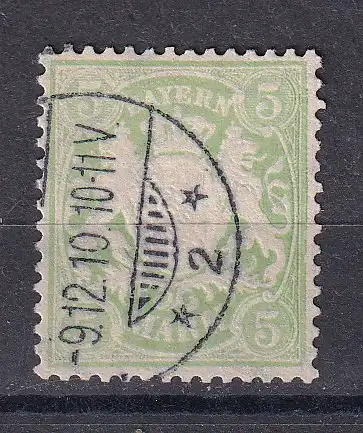 Altdeutschland Bayern  Nr 70 Gestempelt (Posten)