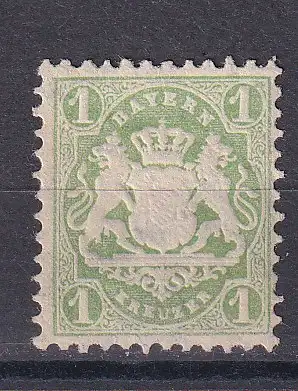 Altdeutschland Bayern  Nr 32 Falz / Gummimängel / *