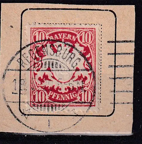 Altdeutschland Bayern  Nr 56 Gestempelt (Posten)