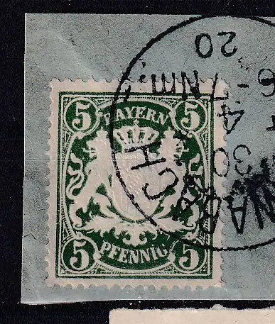 Altdeutschland Bayern  Nr 61 Gestempelt (Posten)