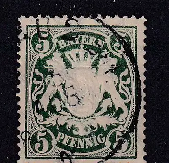 Altdeutschland Bayern  Nr 61 Gestempelt (Posten)