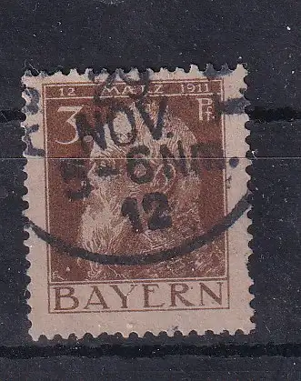 Altdeutschland Bayern  Nr 76 Gestempelt (Posten)