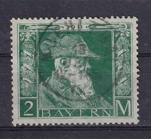 Altdeutschland Bayern  Nr 87 Gestempelt (Posten)