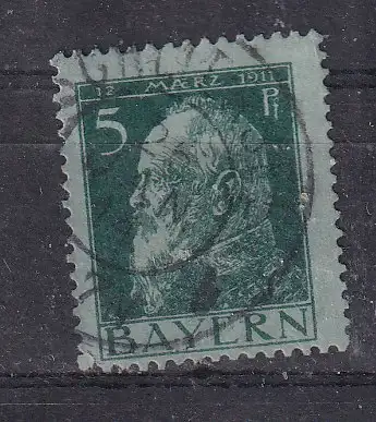 Altdeutschland Bayern  Nr 77 Gestempelt (Posten)