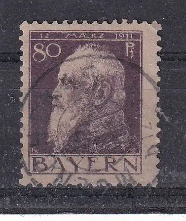 Altdeutschland Bayern  Nr 85 Gestempelt (Posten)