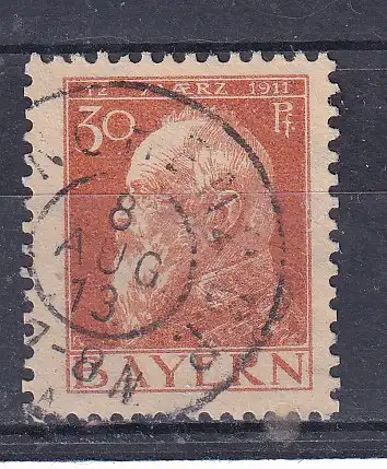 Altdeutschland Bayern  Nr 81 Gestempelt (Posten)