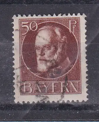 Altdeutschland Bayern  Nr 101 Gestempelt (Posten)