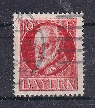 Altdeutschland Bayern  Nr 115 Gestempelt (Posten)