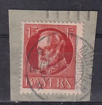 Altdeutschland Bayern  Nr 115 Gestempelt (Posten)