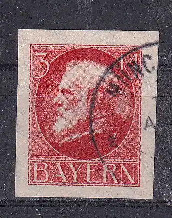 Altdeutschland Bayern  Nr 106 B Gestempelt (Posten)