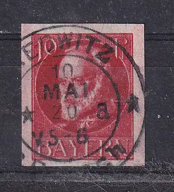 Altdeutschland Bayern  Nr 114 B Gestempelt (Posten)