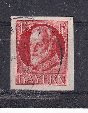 Altdeutschland Bayern  Nr 115 B Gestempelt (Posten)