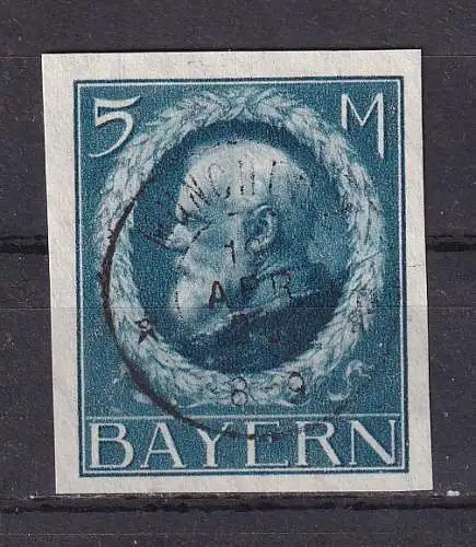 Altdeutschland Bayern  Nr 107 B Gestempelt (Posten)