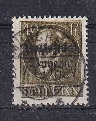 Altdeutschland Bayern  Nr 124 Gestempelt (Posten)