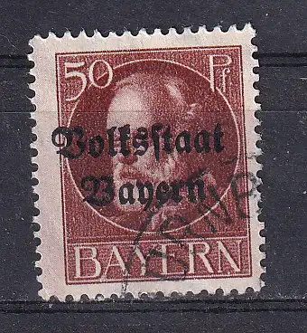 Altdeutschland Bayern  Nr 125 Gestempelt (Posten)