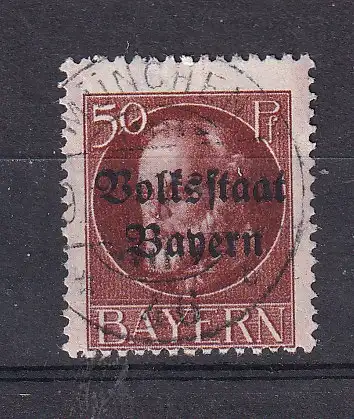 Altdeutschland Bayern  Nr 125 Gestempelt (Posten)