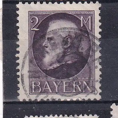 Altdeutschland Bayern  Nr 105 Gestempelt (Posten)