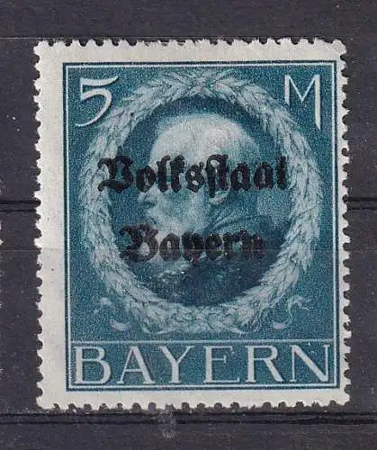 Altdeutschland Bayern  Nr 131 Falz / Gummimängel / *