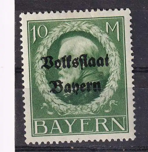 Altdeutschland Bayern  Nr 132 Falz / Gummimängel / *