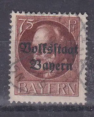Altdeutschland Bayern  Nr 135 Gestempelt (Posten)