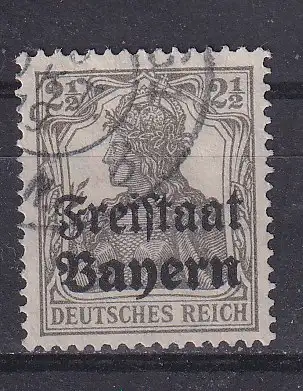 Altdeutschland Bayern  Nr 136 Gestempelt (Posten)