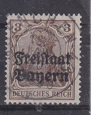 Altdeutschland Bayern  Nr 137 Gestempelt (Posten)