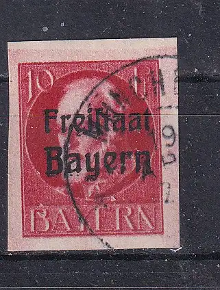 Altdeutschland Bayern  Nr 155 B Gestempelt (Posten)