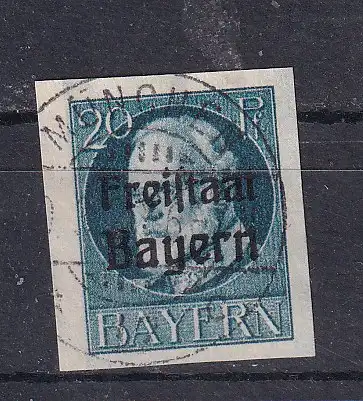 Altdeutschland Bayern  Nr 157 B Gestempelt (Posten)