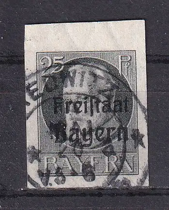Altdeutschland Bayern  Nr 158 B Gestempelt (Posten)