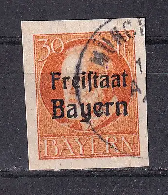 Altdeutschland Bayern  Nr 159 B Gestempelt (Posten)