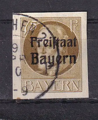 Altdeutschland Bayern  Nr 163 B Gestempelt (Posten)