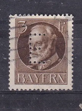 Altdeutschland Bayern Dienstmarken  Nr 12 Gestempelt (Posten)