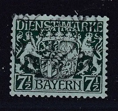 Altdeutschland Bayern Dienstmarken  Nr 18 Gestempelt (Posten)