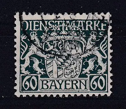 Altdeutschland Bayern Dienstmarken  Nr 23 Gestempelt (Posten)