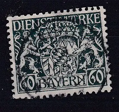Altdeutschland Bayern Dienstmarken  Nr 23 Gestempelt (Posten)