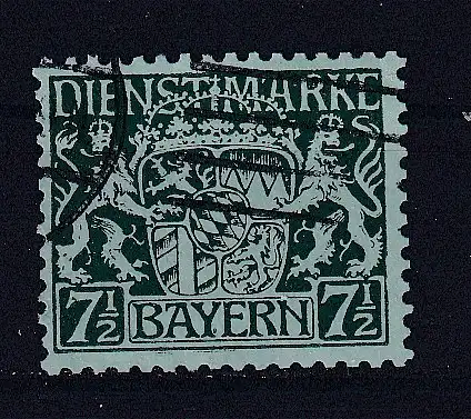 Altdeutschland Bayern Dienstmarken  Nr 18 Gestempelt (Posten)