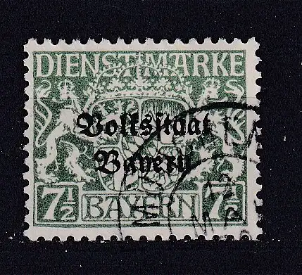 Altdeutschland Bayern Dienstmarken  Nr 32 Gestempelt (Posten)