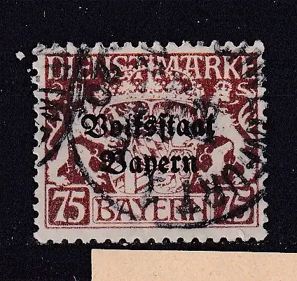 Altdeutschland Bayern Dienstmarken  Nr 41 Gestempelt (Posten)