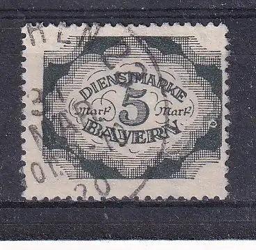 Altdeutschland Bayern Dienstmarken  Nr 61 Gestempelt (Posten)