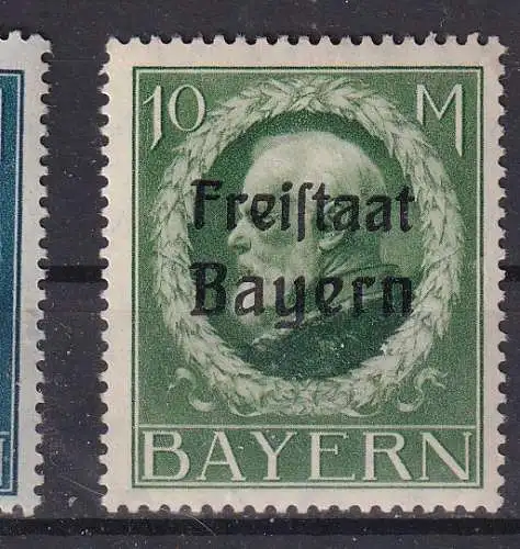 Altdeutschland Bayern Portomarken  Nr 169 Falz / Gummimängel / *