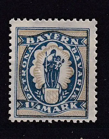 Altdeutschland Bayern  Nr 188 Falz / Gummimängel / *