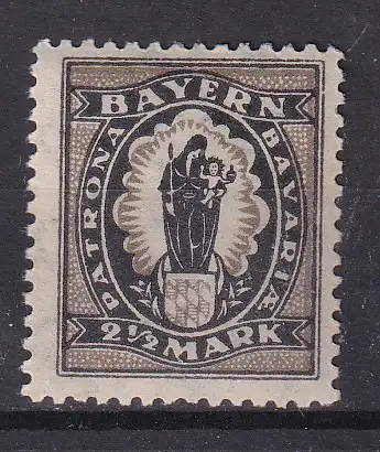 Altdeutschland Bayern  Nr 191 Falz / Gummimängel / *