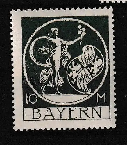 Altdeutschland Bayern  Nr 192 Falz / Gummimängel / *