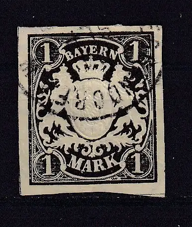 Altdeutschland Bayern  Nr Telefon Billet Gestempelt (Posten)