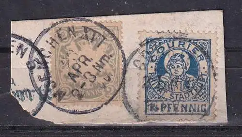 Altdeutschland Bayern  Nr Briefauschnitt Gestempelt (Posten)